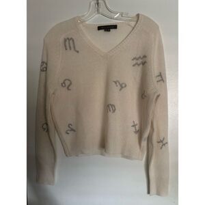 NWOT Skull Cashmere Oversized Cashmere Sweater Size XS